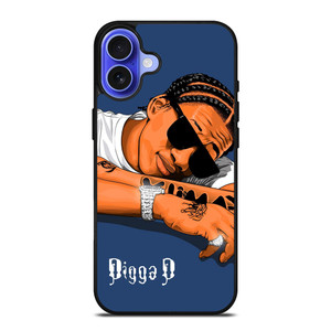 DIGGA D RAPPER iPhone 16 Case Cover DIGGA D RAPPER iPhone 16 Case Cover