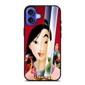 DISNEY PRINCESS MULAN SWORD CARTOON iPhone 16 Case Cover DISNEY PRINCESS MULAN SWORD CARTOON iPhone 16 Case Cover