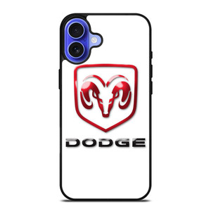 DODGE CAR RED EMBLEM iPhone 16 Case Cover