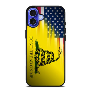 DONT TREAD ON ME USA FLAG iPhone 16 Case Cover