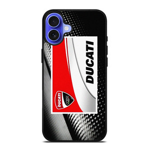 DUCATI CORSE MOTORSPORT LABEL iPhone 16 Case Cover