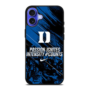 DUKE BLUE DEVILS NIKE SLOGAN iPhone 16 Case Cover DUKE BLUE DEVILS NIKE SLOGAN iPhone 16 Case Cover