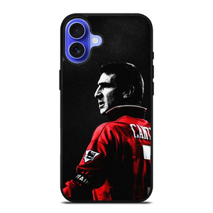 ERIC CANTONA MANCHESTER UNITED iPhone 16 Case Cover ERIC CANTONA MANCHESTER UNITED iPhone 16 Case Cover