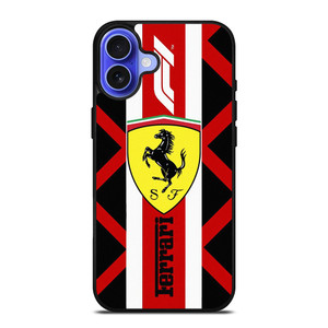 FERRARI F1 FORMULA 1 SYMBOL iPhone 16 Case Cover FERRARI F1 FORMULA 1 SYMBOL iPhone 16 Case Cover