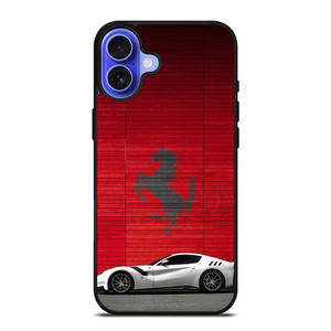 FERRARI F12 TDF LOGO iPhone 16 Case Cover FERRARI F12 TDF LOGO iPhone 16 Case Cover
