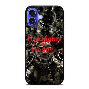 FIVE NIGHTS AT FREDDY'S NIGHTMARE SCARY iPhone 16 Case Cover FIVE NIGHTS AT FREDDY'S NIGHTMARE SCARY iPhone 16 Case Cover