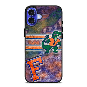FLORIDA GATORS FOOTBALL GRUNGE LOGO iPhone 16 Case Cover FLORIDA GATORS FOOTBALL GRUNGE LOGO iPhone 16 Case Cover