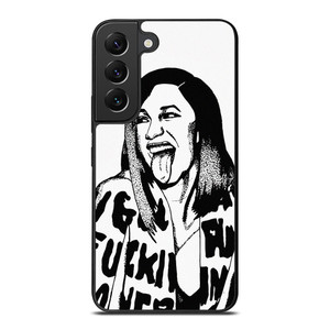 CARDI B CARTOON ILLUSTRATION Samsung Galaxy S22 Plus Case Cover CARDI B CARTOON ILLUSTRATION Samsung Galaxy S22 Plus Case Cover