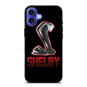 FORD MUSTANG SHELBY LOGO EMBLEM iPhone 16 Case Cover FORD MUSTANG SHELBY LOGO EMBLEM iPhone 16 Case Cover