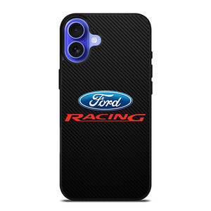 FORD RACING CARBON EMBLEM iPhone 16 Case Cover FORD RACING CARBON EMBLEM iPhone 16 Case Cover
