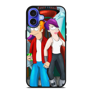 FUTURAMA PHILIP AND LEELA CARTOON iPhone 16 Case Cover