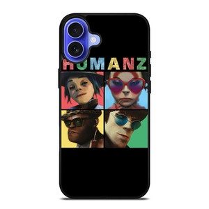 GORILLAZ BAND HUMANZ iPhone 16 Case Cover GORILLAZ BAND HUMANZ iPhone 16 Case Cover