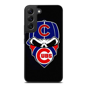 CHICAGO CUBS SKULL Samsung Galaxy S22 Plus Case Cover CHICAGO CUBS SKULL Samsung Galaxy S22 Plus Case Cover