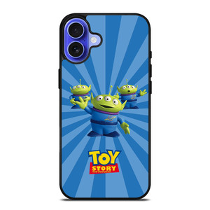 GREEN ALIENS TOY STORY iPhone 16 Case Cover GREEN ALIENS TOY STORY iPhone 16 Case Cover