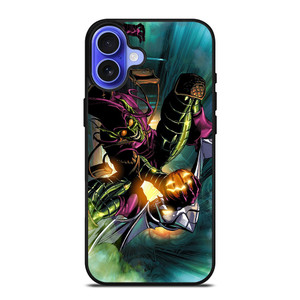 GREEN GOBLIN SPIDERMAN CARTOON iPhone 16 Case Cover GREEN GOBLIN SPIDERMAN CARTOON iPhone 16 Case Cover