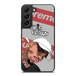 CHRIS BROWN CARTOON SUPREME  Samsung Galaxy S22 Plus Case Cover