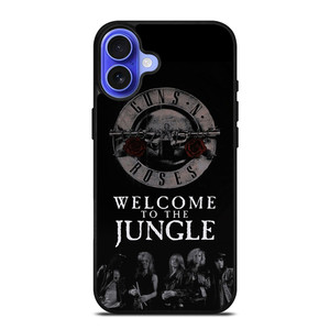 GUN N ROSES WEOLCOME TO THE JUNGLE iPhone 16 Case Cover