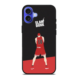 HANAMICHI SAKURAGI SLAM DUNK iPhone 16 Case Cover HANAMICHI SAKURAGI SLAM DUNK iPhone 16 Case Cover