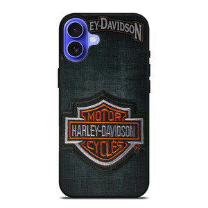 HARLEY DAVIDSON PATCH iPhone 16 Case Cover