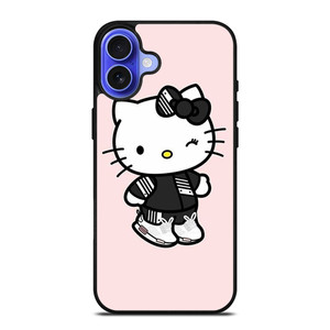 HELLO KITTY ADIDAS PINK iPhone 16 Case Cover