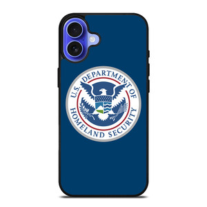 HOMELAND SECURITY USA BADGE iPhone 16 Case Cover HOMELAND SECURITY USA BADGE iPhone 16 Case Cover