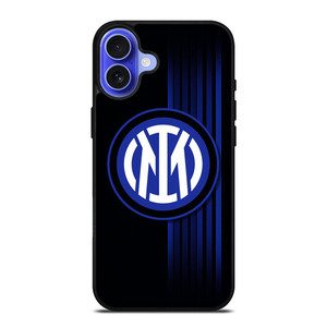 INTER MILAN FOOTBALL CLUB BADGE iPhone 16 Case Cover INTER MILAN FOOTBALL CLUB BADGE iPhone 16 Case Cover