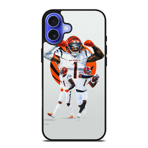 JA'MARR CHASE CINCINNATI BENGALS NFL iPhone 16 Case Cover JA'MARR CHASE CINCINNATI BENGALS NFL iPhone 16 Case Cover