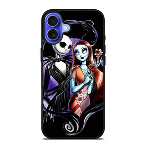 JACK SKELLINGTON AND SALLY NIGHTMARE BEFORE CHRISTMAS iPhone 16 Case Cover