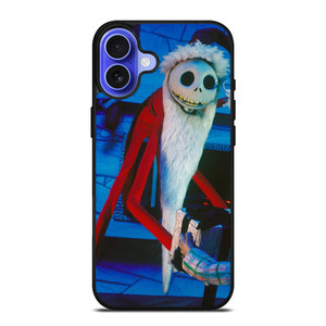 JACK SKELLINGTON SANTA CARTOON 2 iPhone 16 Case Cover JACK SKELLINGTON SANTA CARTOON 2 iPhone 16 Case Cover