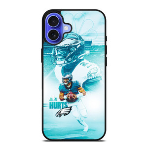 JALEN HURTS PHILADELPHIA EAGLES FOOTBALL iPhone 16 Case Cover