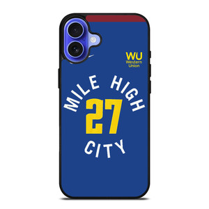 JAMAL MURRAY MILE HIGH CITY iPhone 16 Case Cover JAMAL MURRAY MILE HIGH CITY iPhone 16 Case Cover