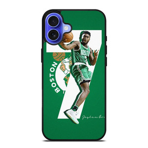 JAYLEN BROWN BOSTON CELTICS iPhone 16 Case Cover JAYLEN BROWN BOSTON CELTICS iPhone 16 Case Cover