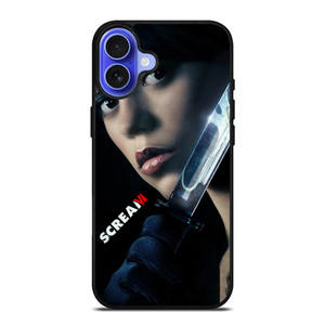 JENNA ORTEGA TARA CARPENTER SCREAM VI iPhone 16 Case Cover JENNA ORTEGA TARA CARPENTER SCREAM VI iPhone 16 Case Cover