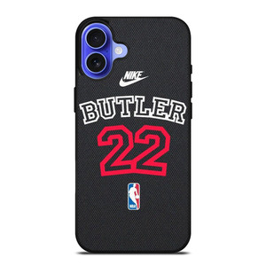 JIMMY BUTLER NBA NIKE CARBON iPhone 16 Case Cover JIMMY BUTLER NBA NIKE CARBON iPhone 16 Case Cover
