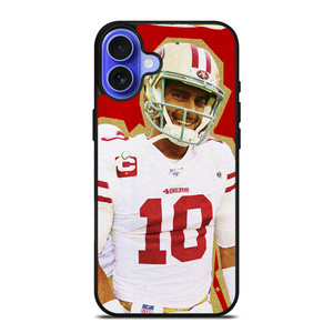 JIMMY GAROPPOLO SAN FRANCISCO 49ERS NFL iPhone 16 Case Cover JIMMY GAROPPOLO SAN FRANCISCO 49ERS NFL iPhone 16 Case Cover