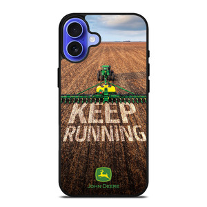 JOHN DEERE TRACTOR KEEP RUNNING iPhone 16 Case Cover