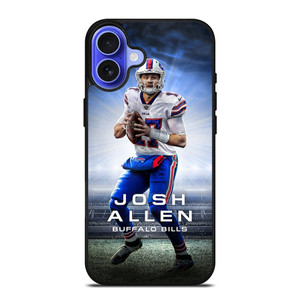 JOSH ALLEN BUFFALO BILLS NFL iPhone 16 Case Cover JOSH ALLEN BUFFALO BILLS NFL iPhone 16 Case Cover