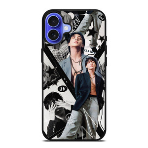 JUNG KOOK SEVEN COLLAGE iPhone 16 Case Cover JUNG KOOK SEVEN COLLAGE iPhone 16 Case Cover
