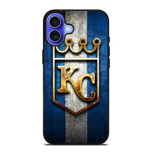 KANSAS CITY ROYALS GOLD EMBLEM iPhone 16 Case Cover KANSAS CITY ROYALS GOLD EMBLEM iPhone 16 Case Cover