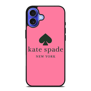 KATE SPADE NEW YORK PINK iPhone 16 Case Cover KATE SPADE NEW YORK PINK iPhone 16 Case Cover