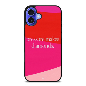 KATE SPADE PRESSURE MAKES DIAMONDS iPhone 16 Case Cover KATE SPADE PRESSURE MAKES DIAMONDS iPhone 16 Case Cover