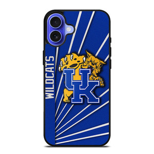 KENTUCKY WILDCATS FOOTBALL LOGO CARBON iPhone 16 Case Cover KENTUCKY WILDCATS FOOTBALL LOGO CARBON iPhone 16 Case Cover