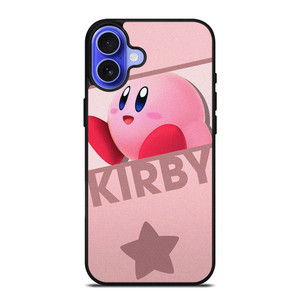 KIRBY GAMES PINK iPhone 16 Case Cover KIRBY GAMES PINK iPhone 16 Case Cover