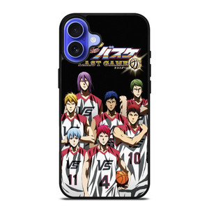 KUROKO BASKETBALL LAST GAME iPhone 16 Case Cover KUROKO BASKETBALL LAST GAME iPhone 16 Case Cover