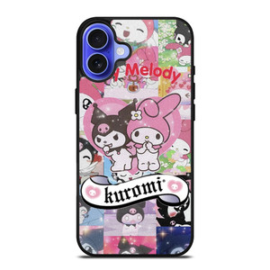 KUROMI MY MELODY CARTOON iPhone 16 Case Cover