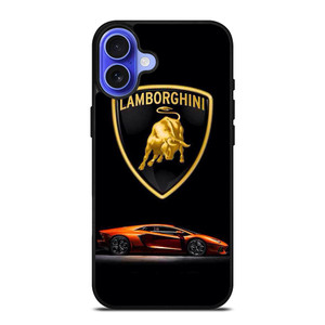 LAMBORHINI SUPER CAR EMBLEM iPhone 16 Case Cover