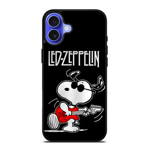 LED ZEPPELIN SNOOPY iPhone 16 Case Cover LED ZEPPELIN SNOOPY iPhone 16 Case Cover