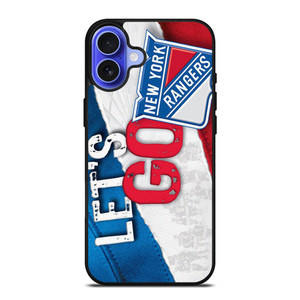 LETS GO NEW YORK RANGERS iPhone 16 Case Cover LETS GO NEW YORK RANGERS iPhone 16 Case Cover