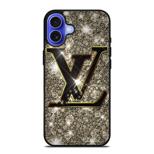 LOUIS VUITTON GLITTER EMBLEM iPhone 16 Case Cover LOUIS VUITTON GLITTER EMBLEM iPhone 16 Case Cover