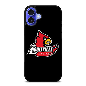 LOUISVILLE CARDINALS BASKETBALL LOGO iPhone 16 Case Cover